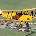 Royal Newcastle Aero Club Flight Training Tiger Moth Joy Flights